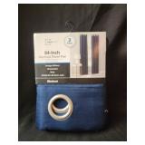 Unopened 2 pack 84 in navy blackout curtains
