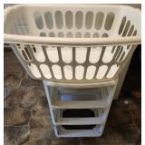 Laundry basket and Organizer no drawers