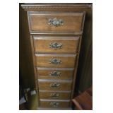 5 drawer wood lingerie chest