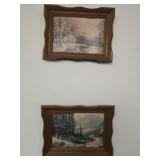Lot of 2 wall decor