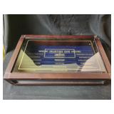 Collectible coins of America display box