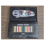 Collectible Desert Storm 1991 Folding Knife