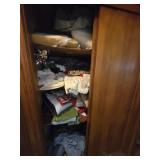Huge closet lot of blankets and more