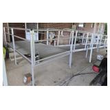 Large aluminum disability ramp