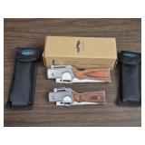 Woodland Creek 2 pc Rifle Shaped Knives