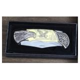 Woodland Creek Flying Eagle Folding Knife in Box