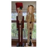Wooden Christmas Figurines