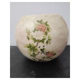 Decorative pink floral pottery