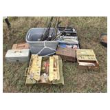 Large estate lot of fishing items