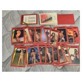 Collection of 18+ vintage center stage cards