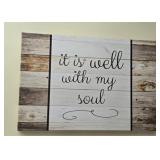 It Is Well With My Soul Canvas Picture