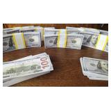 Prop Money 10s of 1000s marked copy