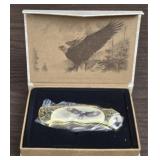 Wildlife Collection Eagle Folding Pocket Knife