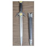 Collectible Free Mason Style Dagger with Sheath