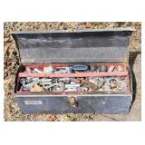 Old tool box full of tools