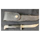 Buck brand knife with holder