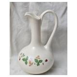 Handmade Ceramic Floral Drink Pitcher