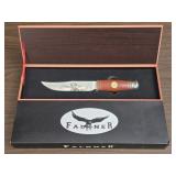 Falkner Buffalo Bill Knife with Case