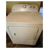 Older Whirlpool dryer powers on
