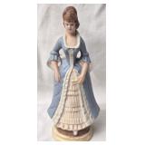 Victorian Ceramic Lady Figurine