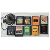 Vintage Atari Games & Controller