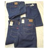 Lot of 4 Pair of Dickies Mens Jeans 42 x 32