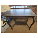 Wood 2 tier table