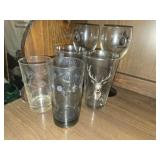 Lot of 6 glasses