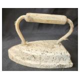Vintage cast iron iron