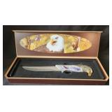 Eagle theme  collectible knife