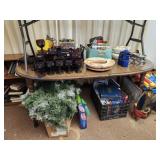 Wooden Dining room table with 6 chairs TABLE ONLY