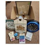 Box lot of misc household items