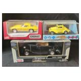 Lot of 3 misc unopened model cars