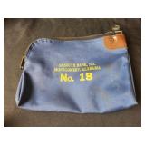 Amsouth bank bag with lock
