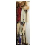 Estate lot of floor lamp clothes mop and more