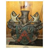 Plastic shield decor