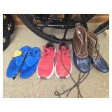 3 pairs of kids shoes