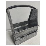 Vintage style tin milk holder