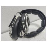 Chanpion Zebra stripped ear set protection