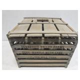 New wood Tennessee valley egg crate