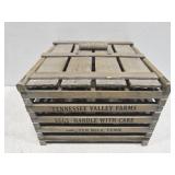 Tennessee Valley Farms New wood egg crate