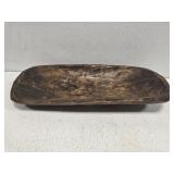 Rustic style dough bowl