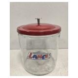 New glass Lance jar with metal lid
