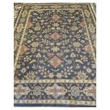 Beautiful Antique Large India Rug 90 x 118