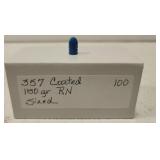 1 box of .357 150 grain coated bullets SEE DESC