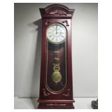 Wood Westminster Whittington wall clock