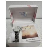 TIME and TRU watch and earrings