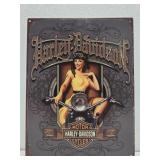 New metal Harley Davidson sign