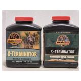 Lot of 2 Ramshot X Terminator Rifle Powder