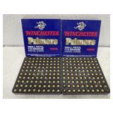 Lot of 2 boxes of 100 Winchester primers